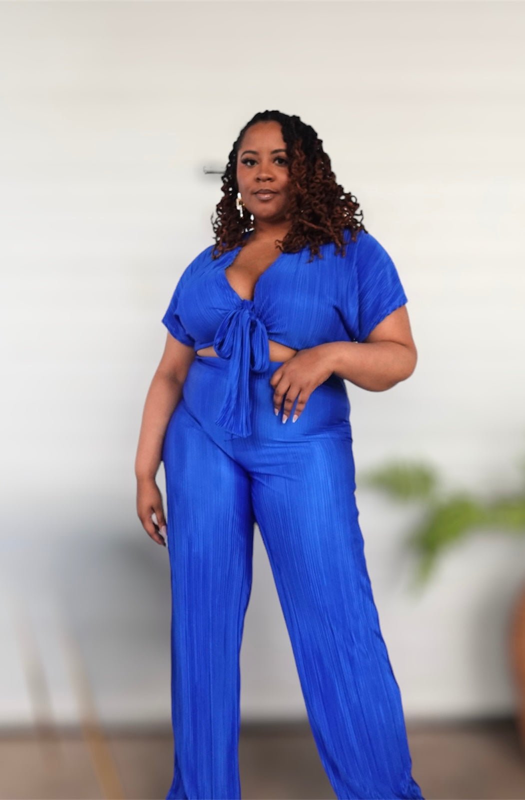 Vibes | Royal Blue Set - The Pink Trunk2 Piece Set